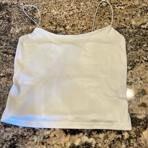 White Cami Tank Top